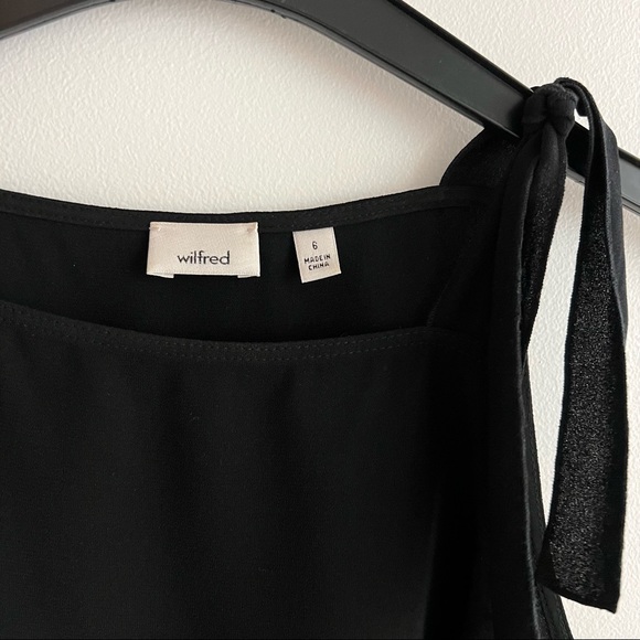 Aritzia Wilfred Cropped Tie Shoulder Tank - Picture 3 of 8